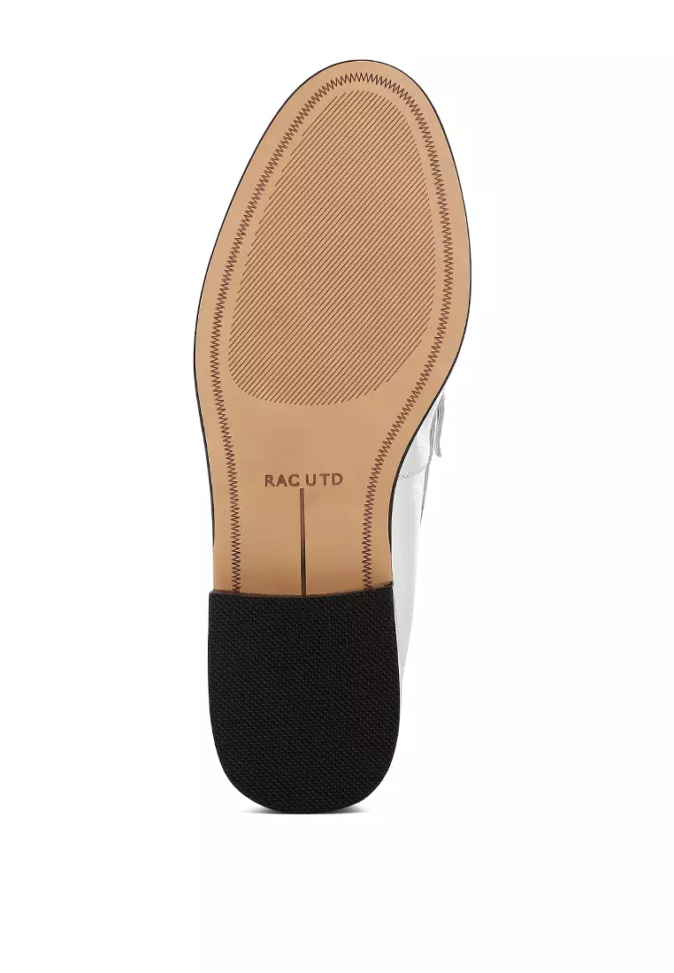 Sepatu Kulit Asli Perak