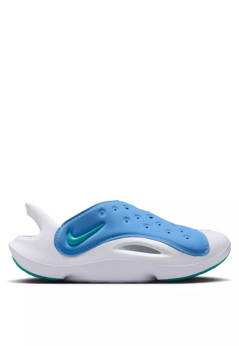 Discount on Nike  shoes - SKU: Aqua Swoosh Little Kids' Sandals