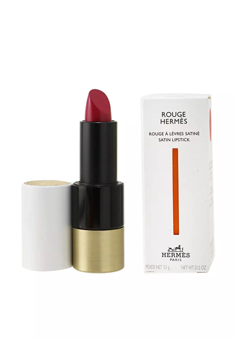 Rouge Hermes Satin Lipstick (Rouge Casaque 64 Satine) 3.5g/0.12oz. NEW