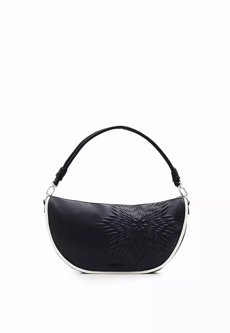 Desigual Woman Accessories M oval star bag.