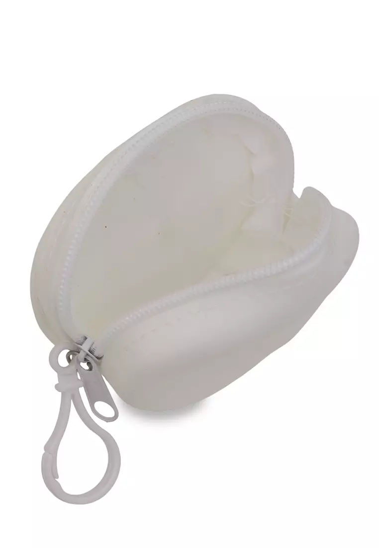 Fiore Dompet Coin Jelly Anak Wanita Motif Cupcake Kids Wallet Material Silicone - White