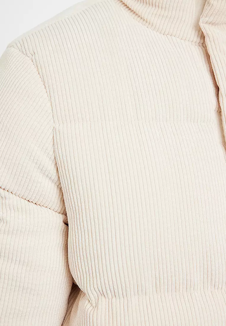 Corduroy Puffer Jacket
