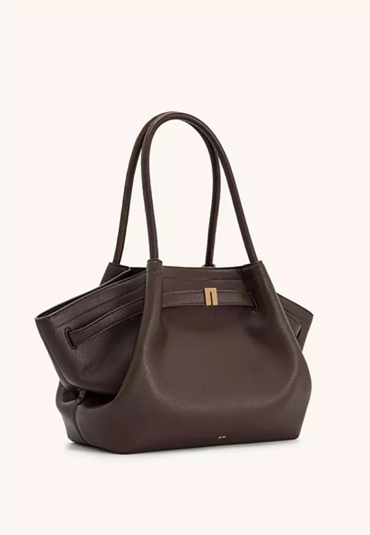 Hana Medium Tote Bag - Dark Brown