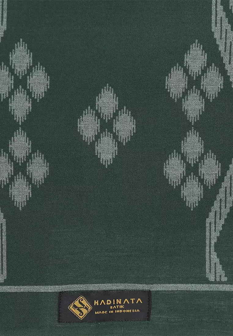 Hadinata Batik Sarung Hisyam Hijau