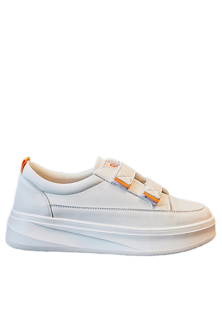 Double Velcro Casual Leather Sneakers RX2139