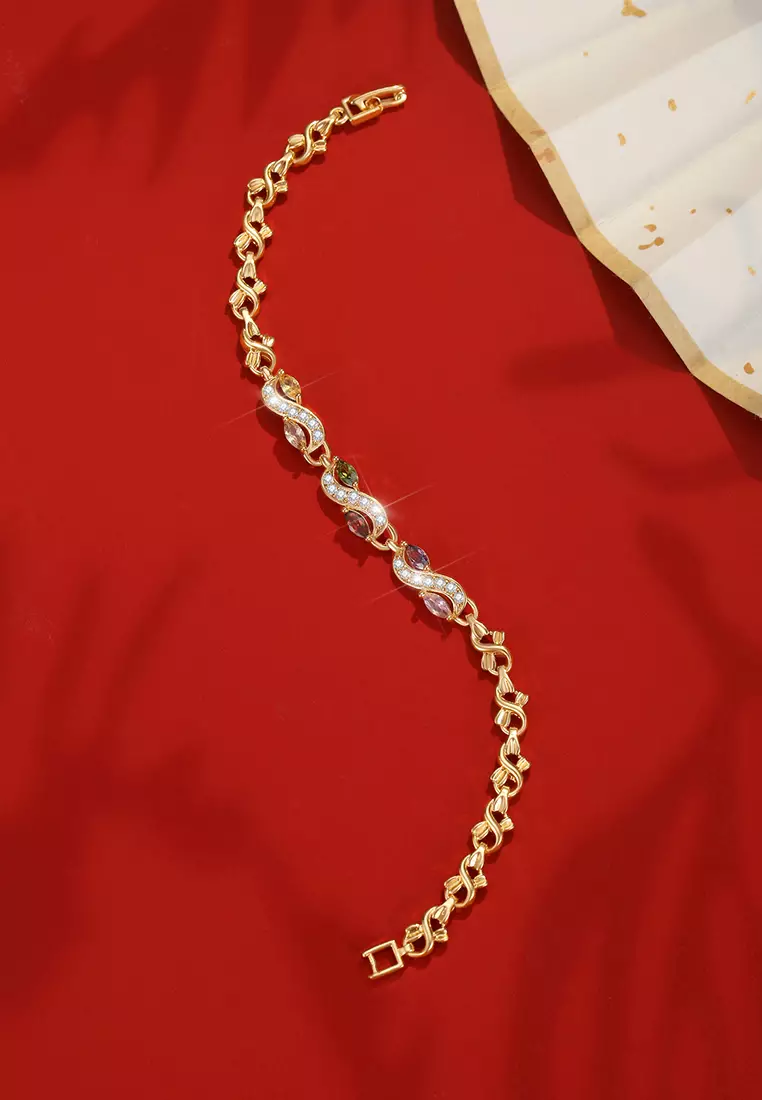 Gelang Wanita B004 Korea Titanium Original Anti Luntur Perhiasan Cewek