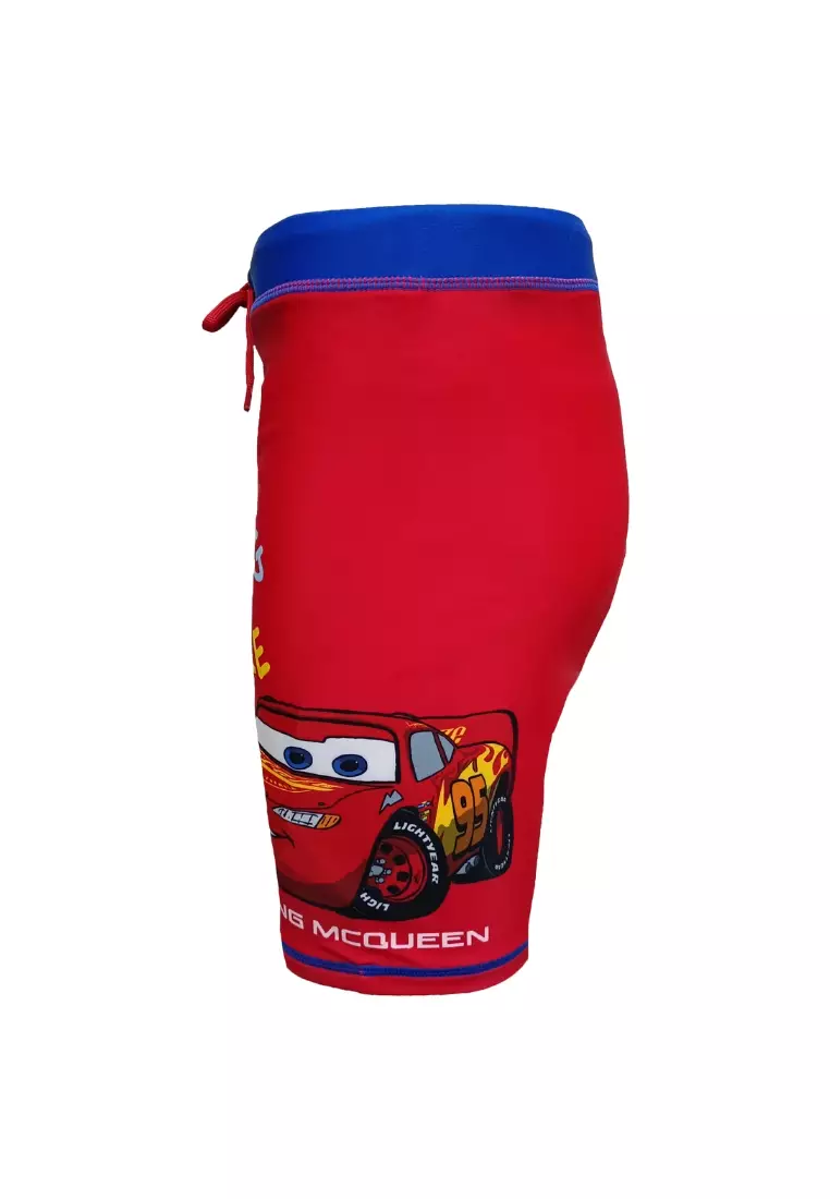 Cars Jammers with Drawstring Swimwear for Kids Boys