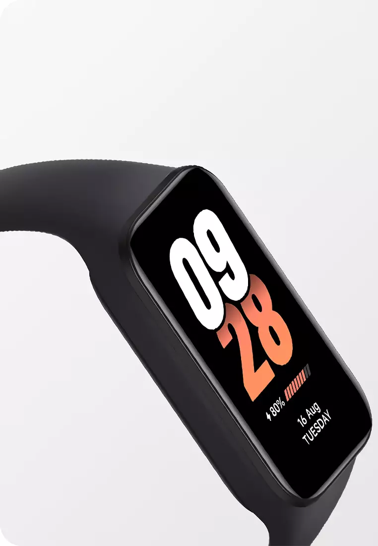 Xiaomi Smart Band 8 | AMOLED 1.62" 60Hz Daya - Graphite Black