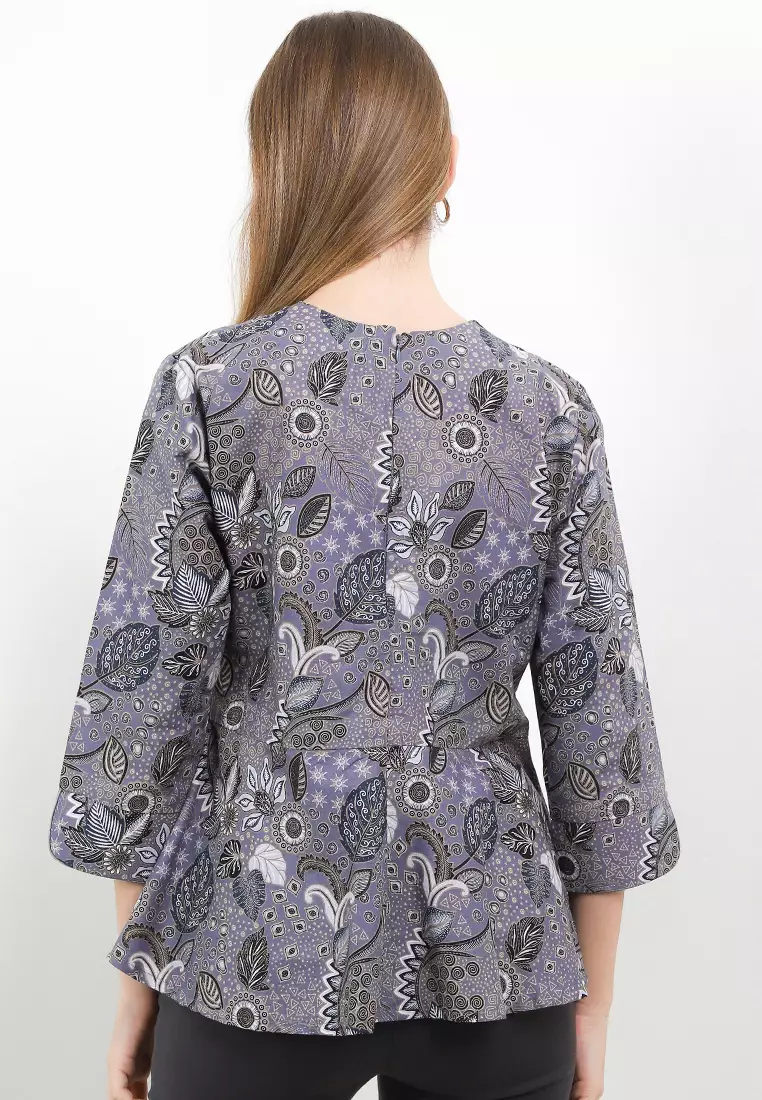 Renata Blouse Batik Katun Wanita