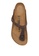 Birkenstock brown Gizeh Oiled Leather Sandals BI090SH0RCOFMY_4