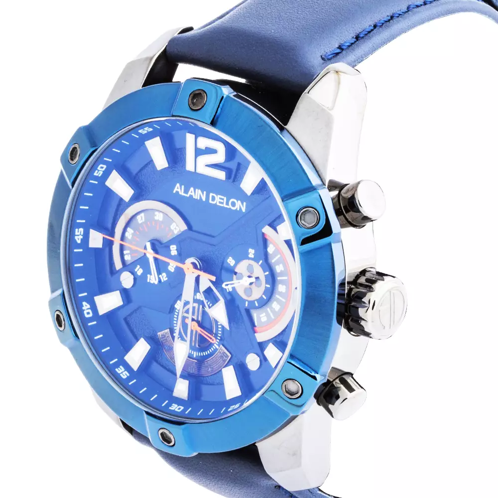Jam Tangan Alain Delon Jam Tangan Pria AD436-1785C Original