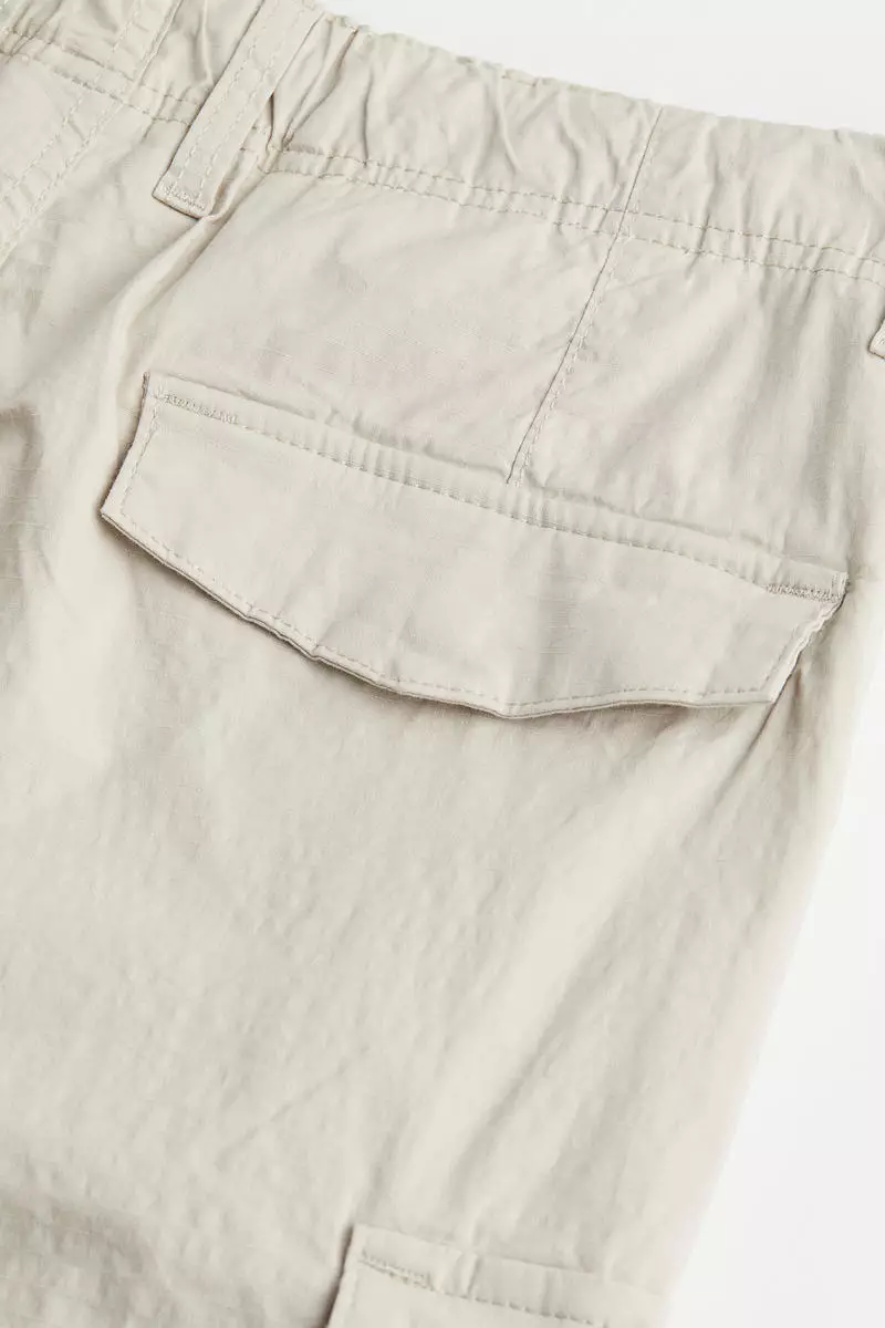 Buy H&M Regular Fit Ripstop cargo trousers 2024 Online