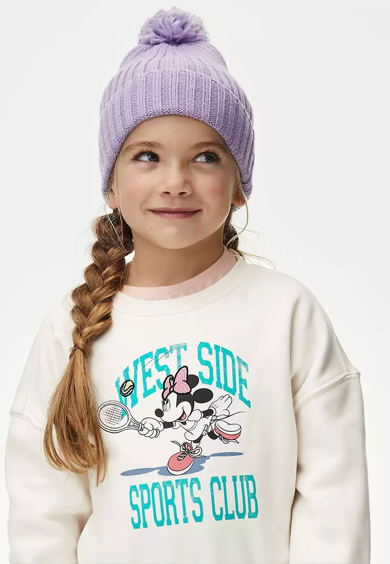 Minnie Mouse Cotton  Printed Sweatshirt For Infant Girl Boys  Best Selling Collection For Girls Boys Sweater main image 1