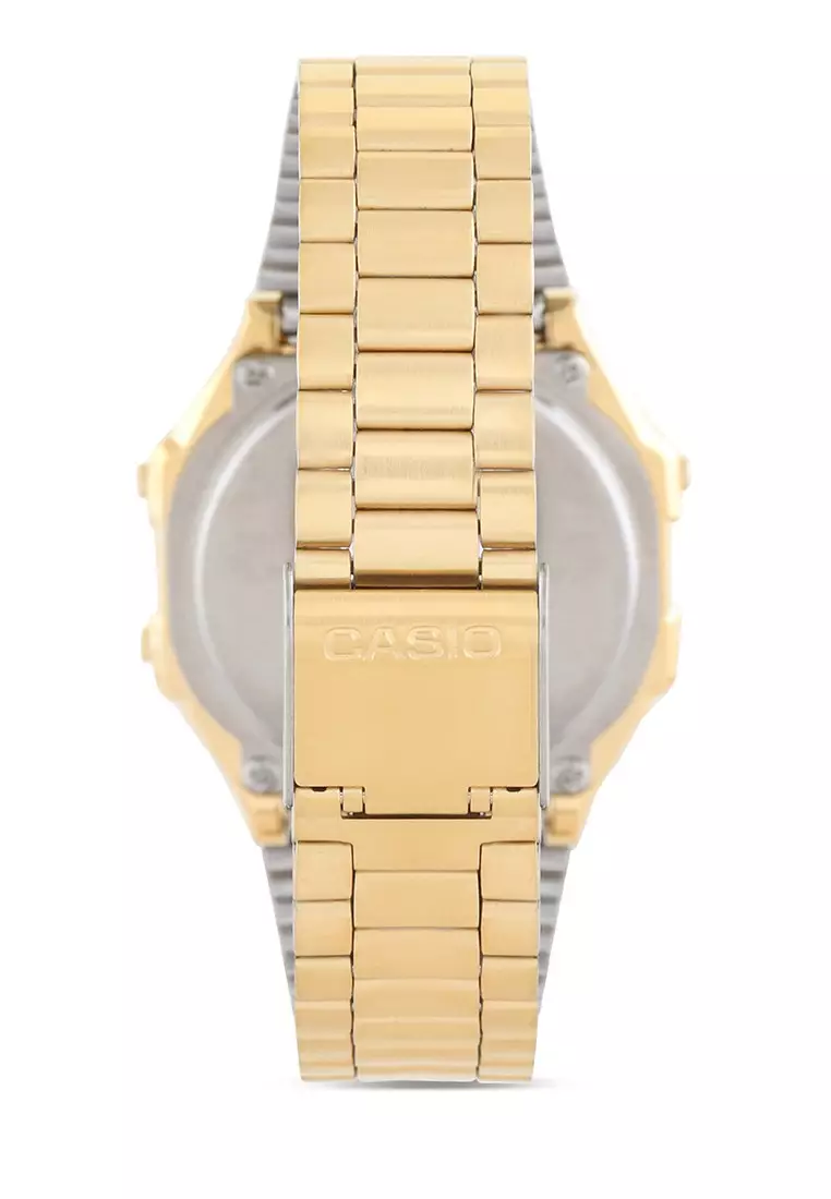Casio Jam Tangan - Gold - Stainless Steel - A168WG-9WDF
