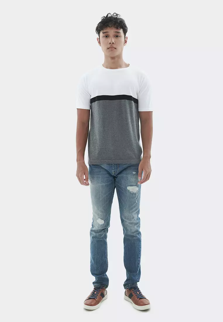 MANZONE kaos pria lengan pendek MZY-JAZZ