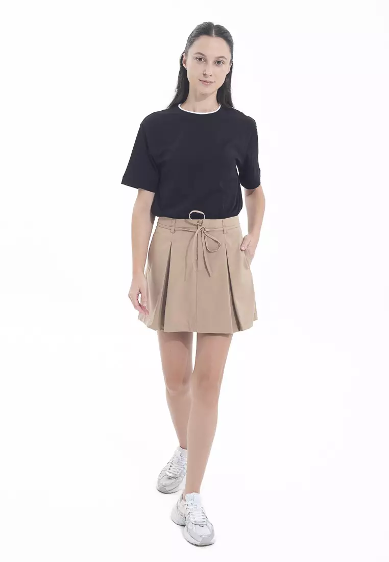 Ladies' Mini Skorts with Box Pleats