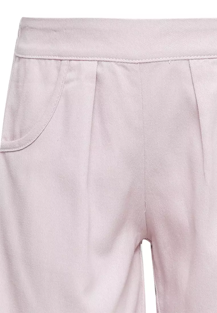 Qna Girl Ruth Celana Pendek anak Pink Muda