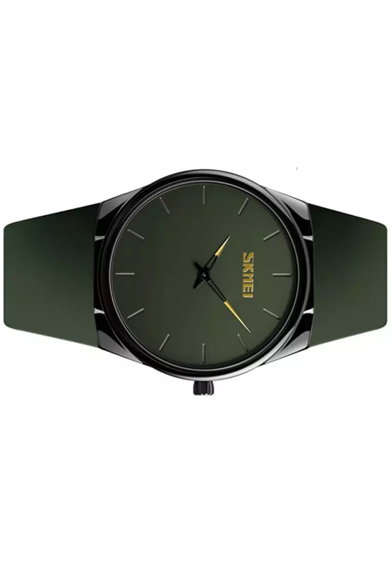 Jam Tangan Casual Analog Pria Waterproof Strap Tali Material Rubber OO19 ORIGINAL