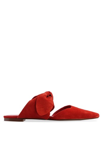 Jual Mango Bow Leather Shoes Original Zalora Indonesia