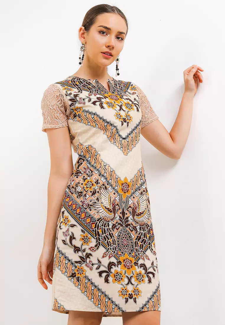 Zalora batik dress top