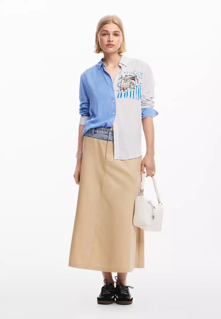 Buy Desigual Perfect Ride Shirt Online | ZALORA Malaysia