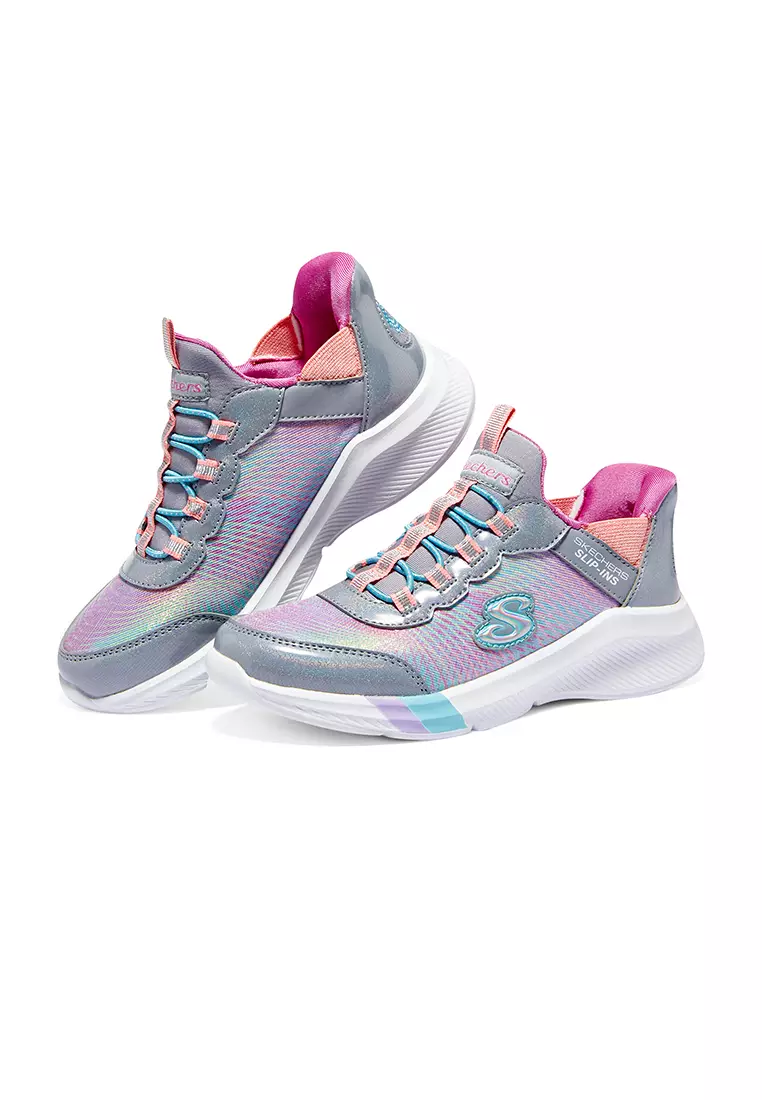 SLIP INS 速穿科技: DREAMY LITES 女童運動鞋