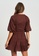 Calli brown Foxie Mini Dress B20EAAAF6FBA8AGS_3