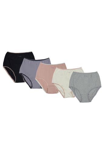 Jual MARKS  SPENCER  5 Pack Cotton Lycra   Days Full Brief 