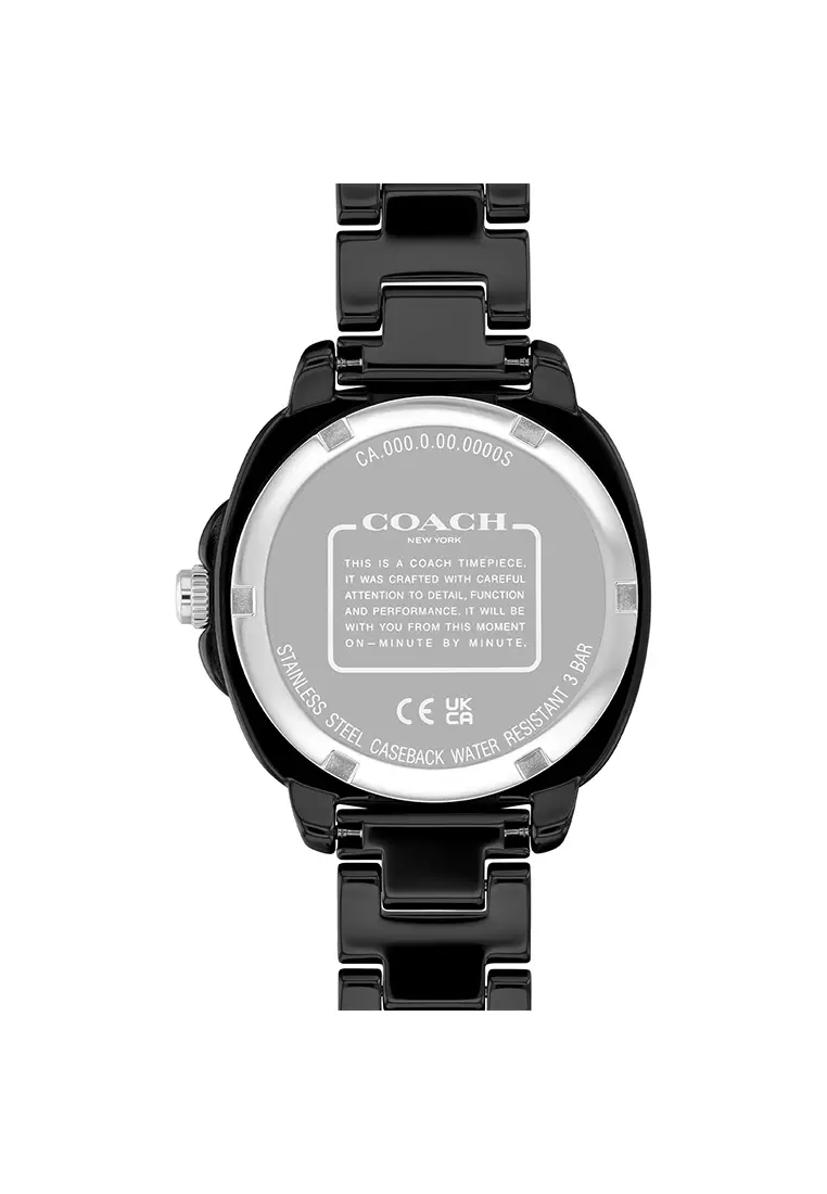 Kitt Black Ceramic Strap Analog Watch CO-14504564