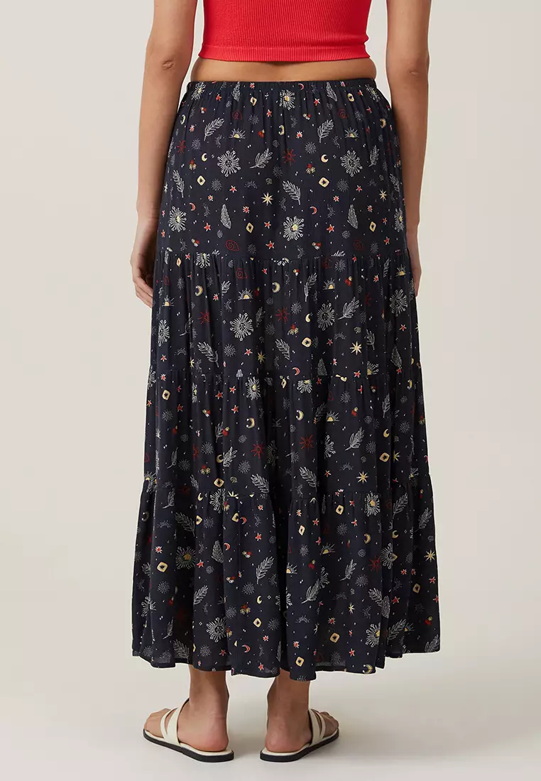 Lola Tiered Maxi Skirt