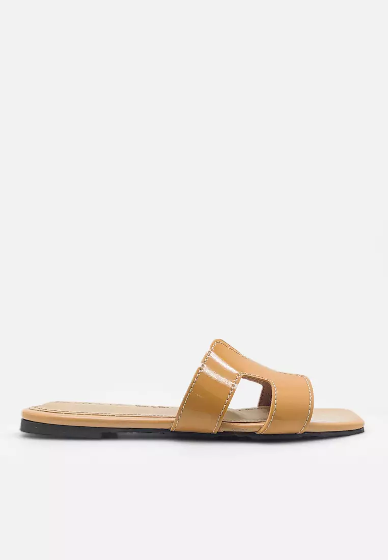 Sandal Slide Flat Wanita