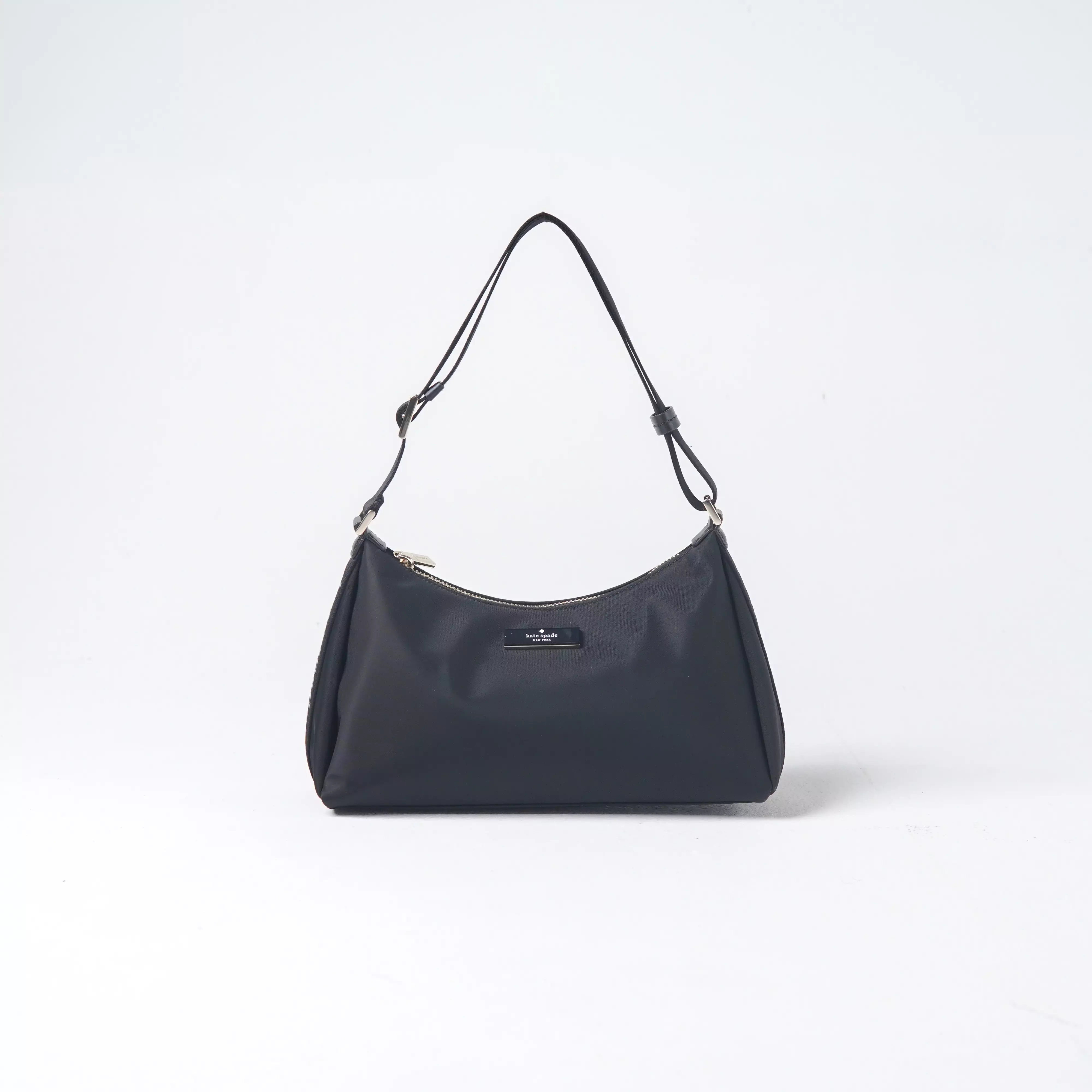Tas KATE SPADE CARTER BLACK NYLON SHOULDER BAG 100% ORIGINAL