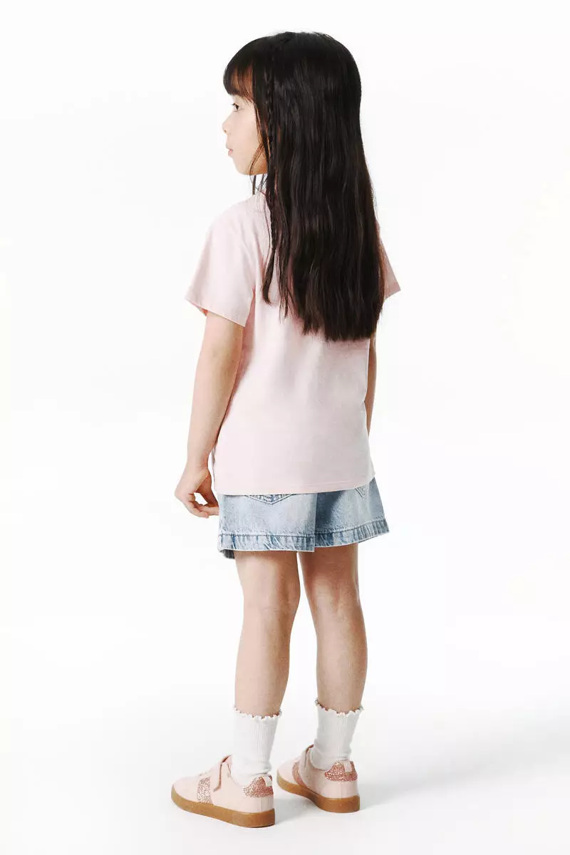Printed cotton T-shirt