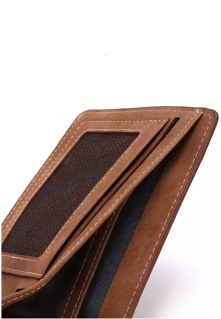 Berkly Wallet Pria Desain Retro Many Slot Material Leather ORIGINAL