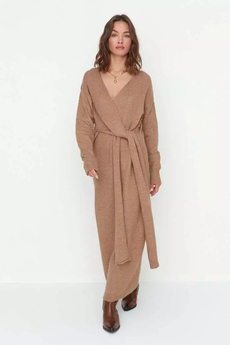Double breasted maxi outlet dress