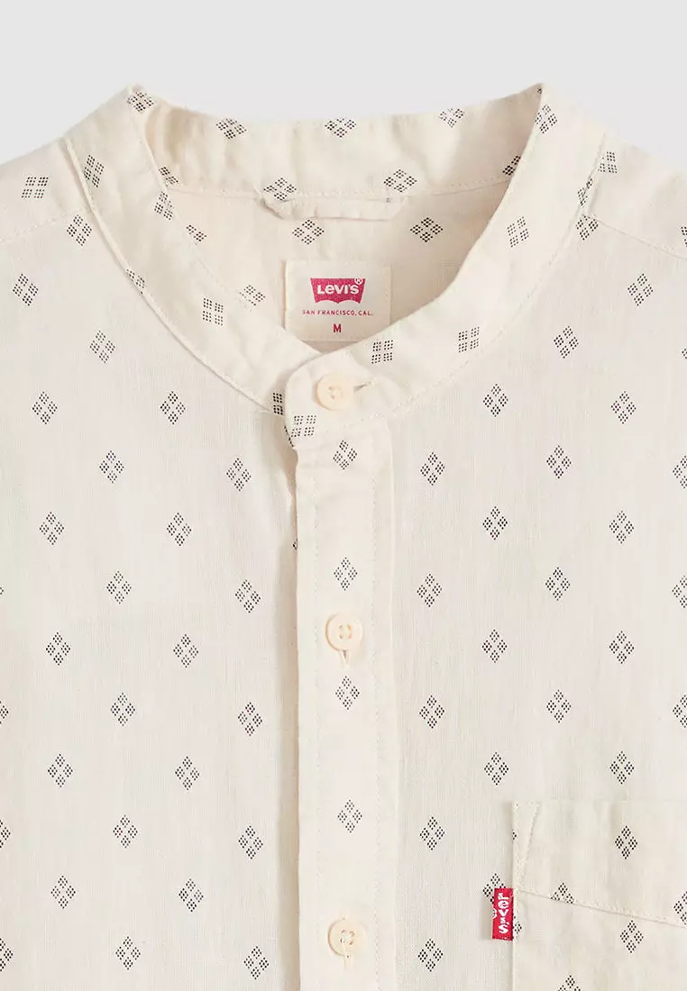 Levi's® Men's Short-Sleeve Banded Collar Shirt (69891-0020)