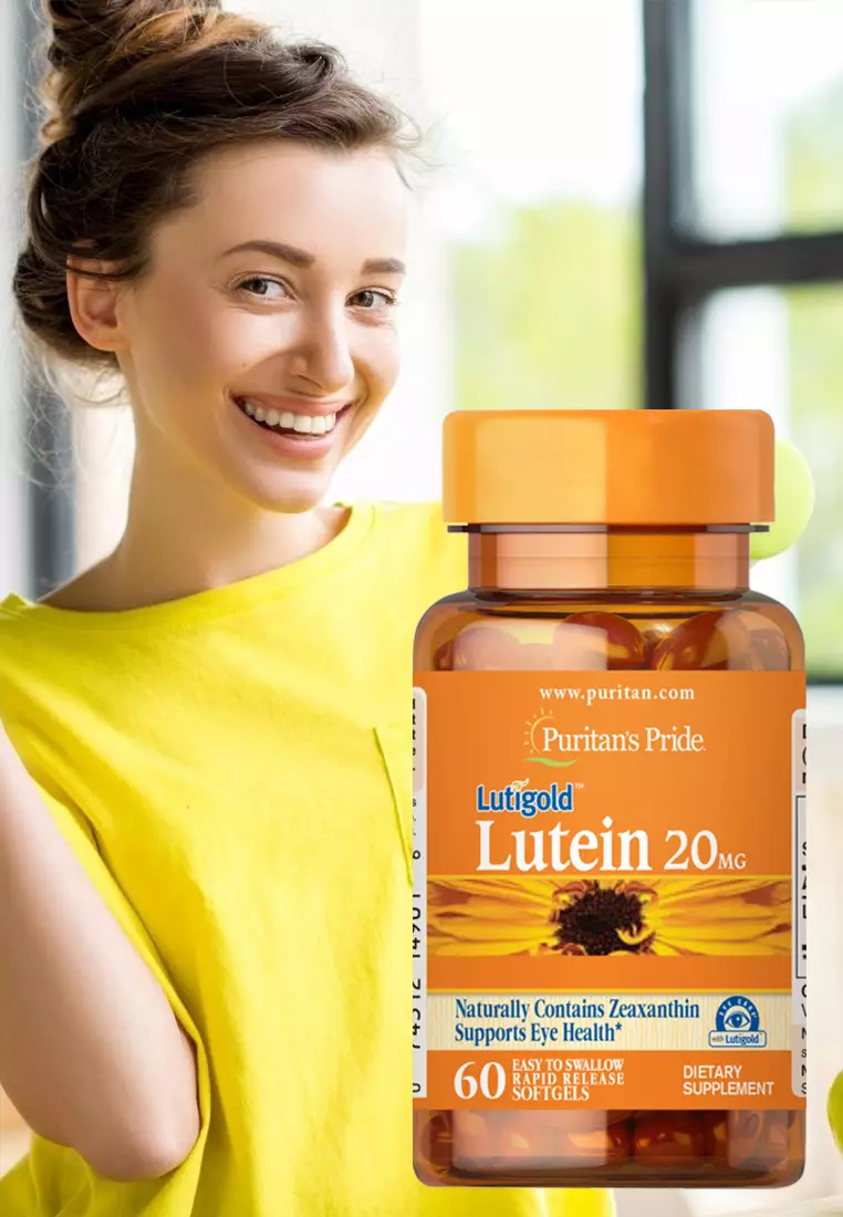 Buy Puritan's Pride Philippines Lutein 20 mg 60 softgels 2023 Online ...