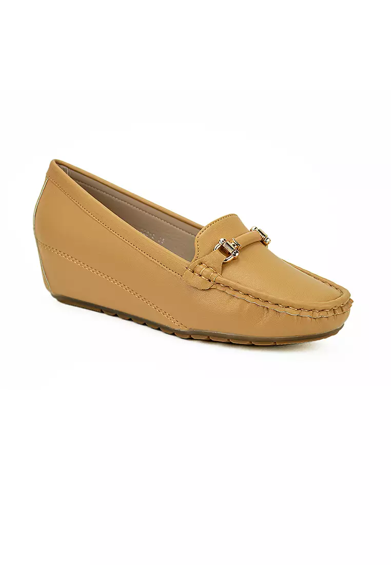 Discount on Mario D' boro Runway  shoes - SKU: Women's Wedge Shoes  Lv 22218 Beige C5