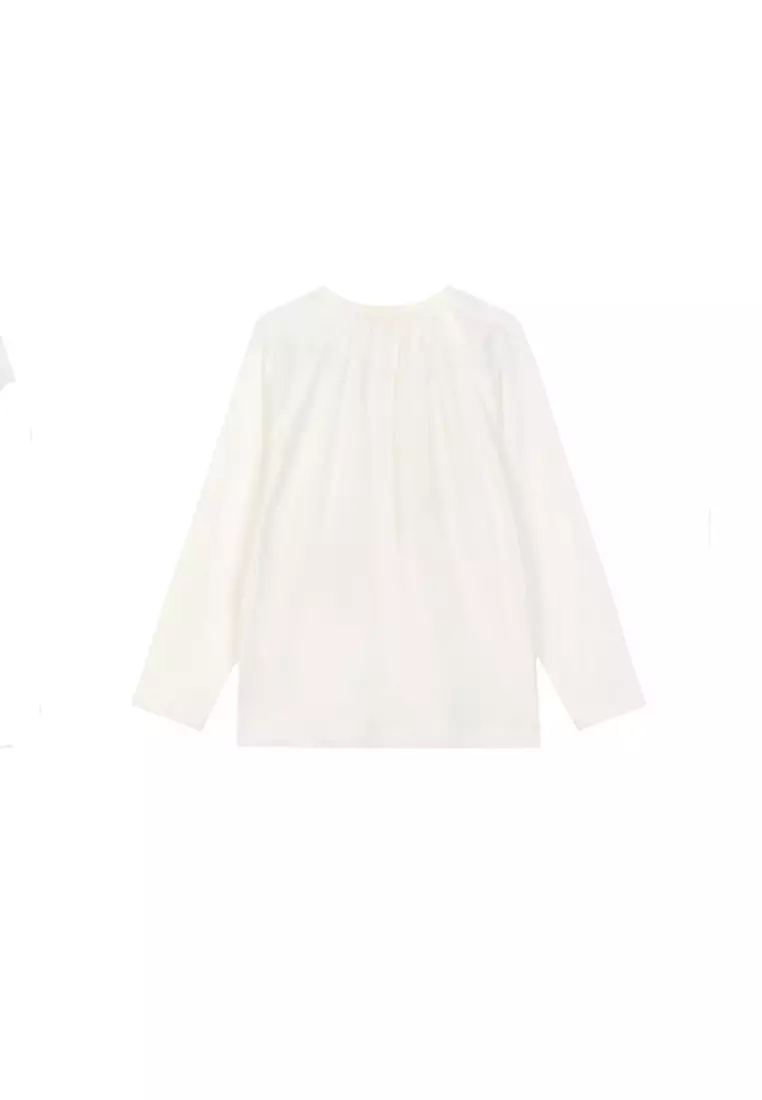 Long Sleeve Shirt With Floral Design