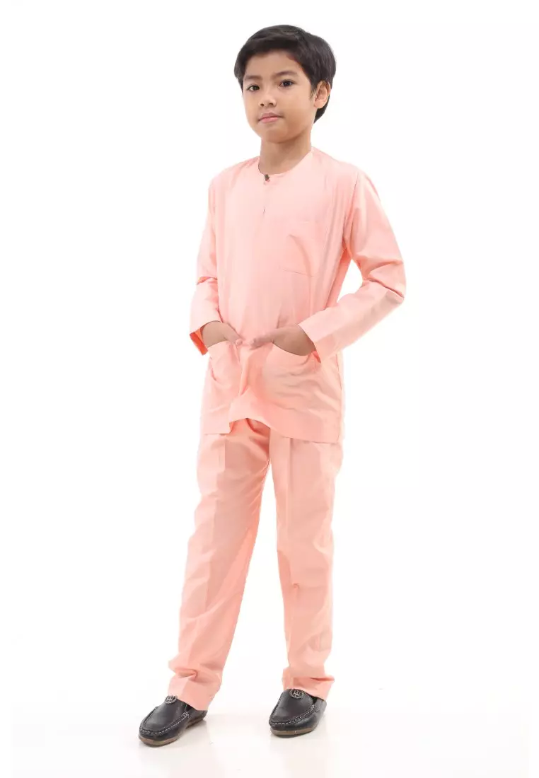 Baju Melayu Moden Teluk Belanga For Kids