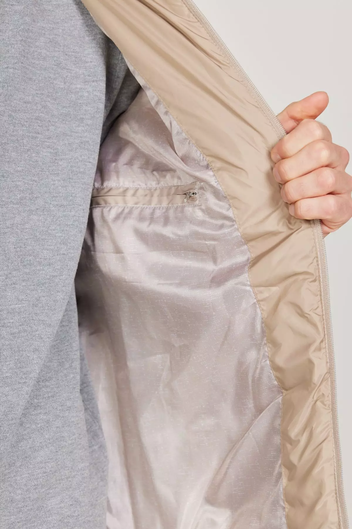 Quilted Stand Collar Jacket