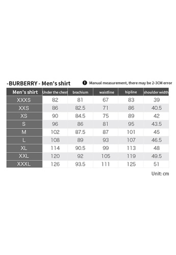 Burberry shoes on sale chart
