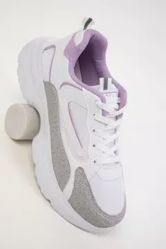 White/Lilac