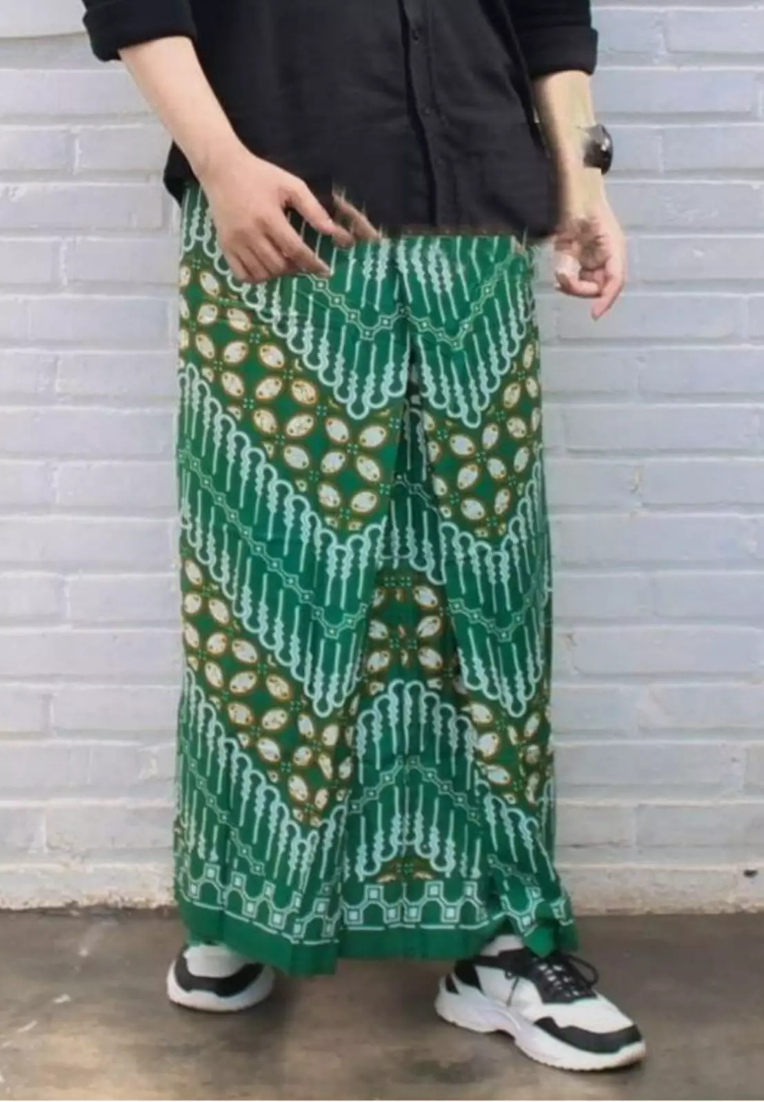 Sarung Batik Ganarang Hijau Premium MR