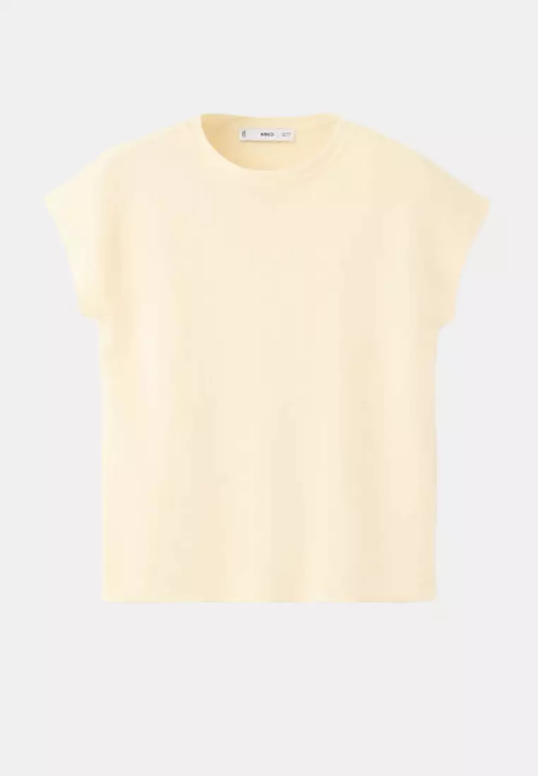 Short-Sleeves Knitted Top