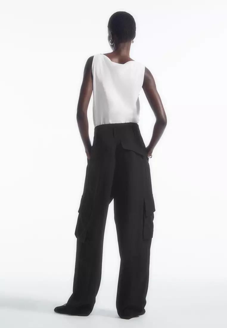 Buy COS Paperbag Utility Trousers 2024 Online | ZALORA Singapore