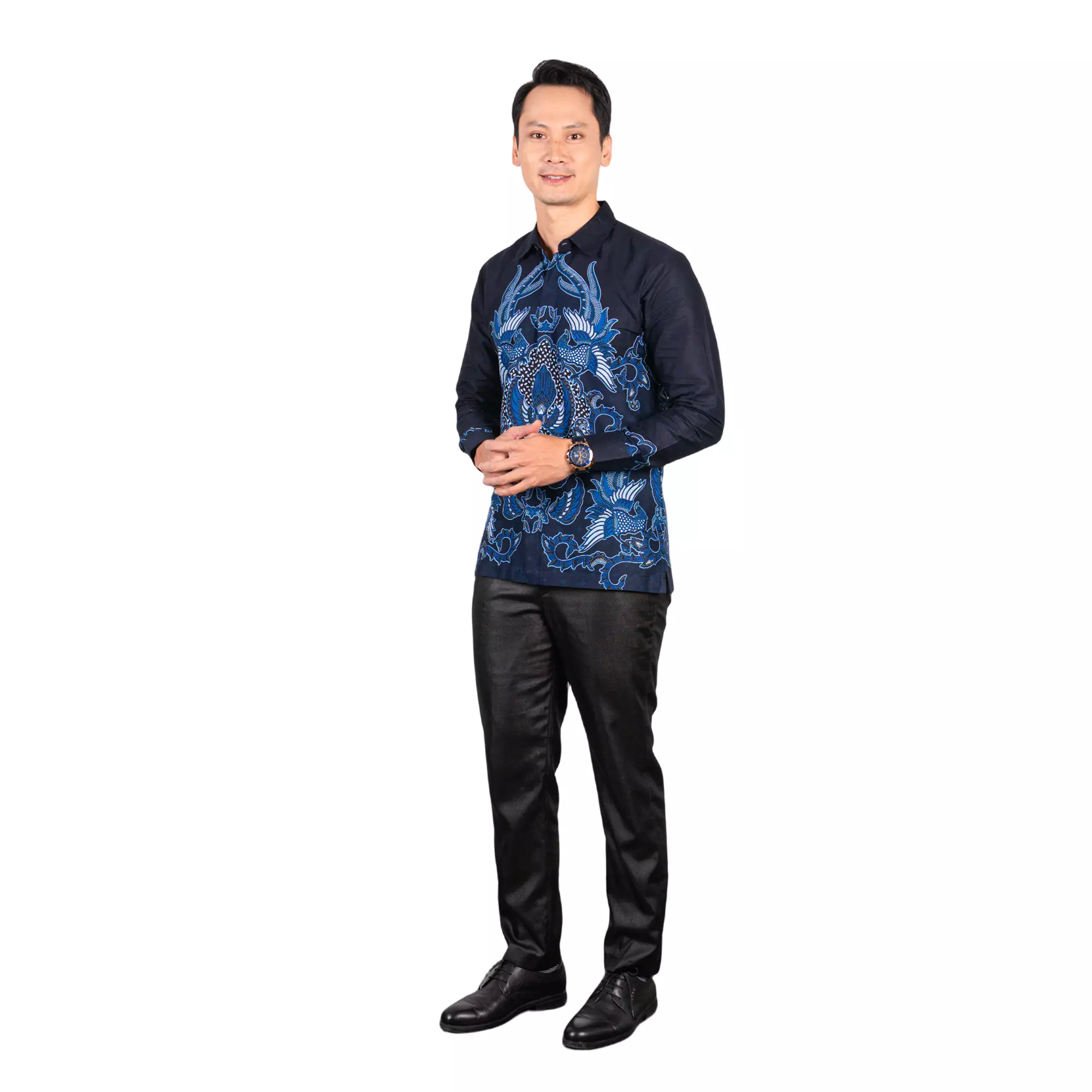 Kemeja Batik Pria - Bhatara Batik Jaden - Atasan Kemeja Batik Lengan Panjang