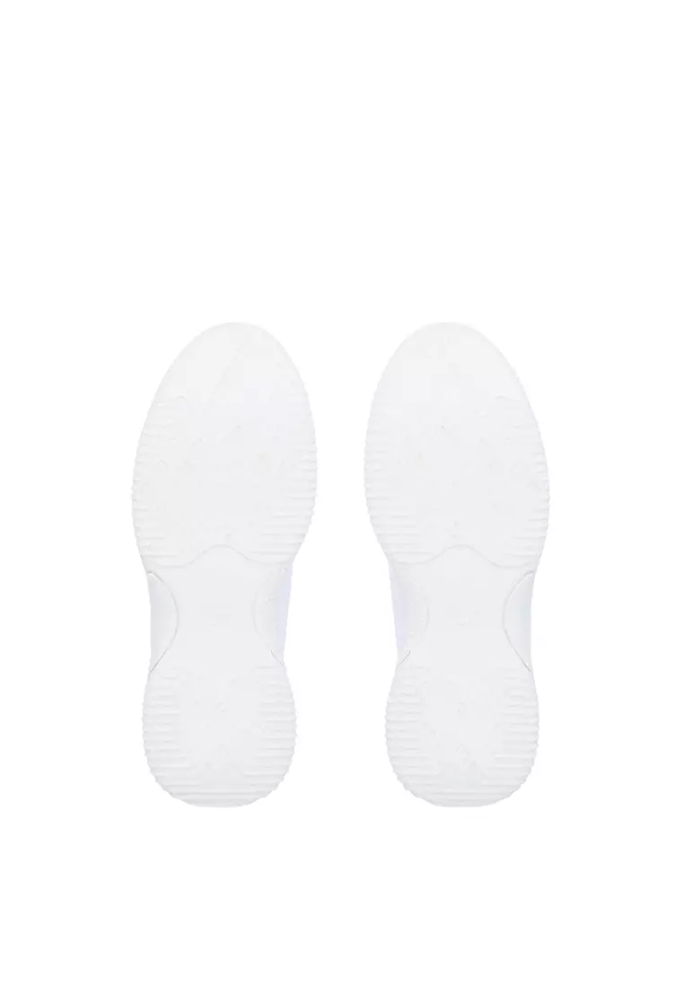 White Walking With Purpose Sneakers