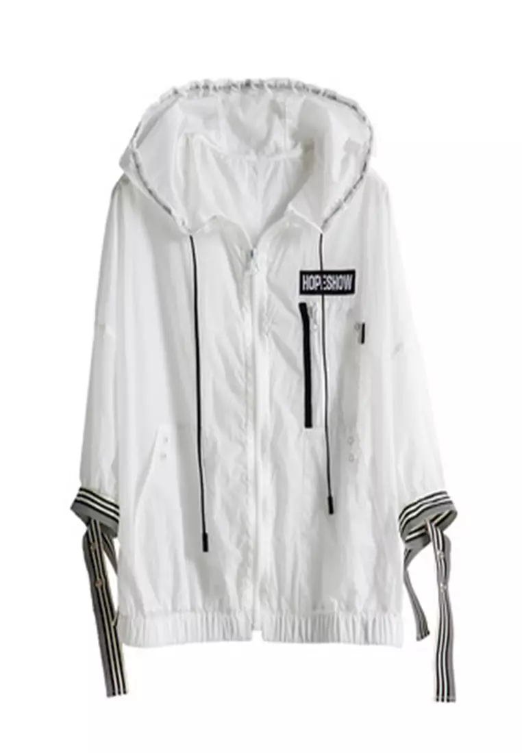 Translucent windbreaker clearance