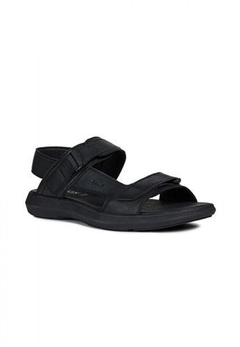 GEOX black Goinway Men's Sandals D03CFSHC64489DGS_1